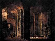 Francois-Marius Granet Crypt of San Martino ai Monti, Rome oil painting reproduction